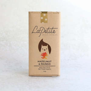 Dark Chocolate: Hazelnut & Mango Dark Chocolate 66% São Tomé