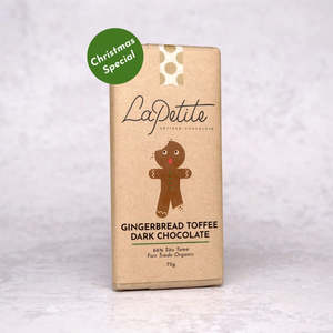 Chocolate Bars: Gingerbread Toffee Dark Chocolate66% São Tomé