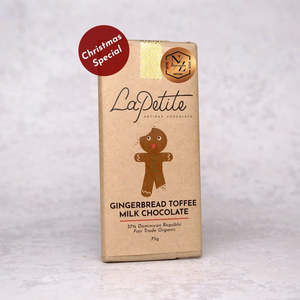 Chocolate Bars: Gingerbread Toffee Milk Chocolate37% Dominican Republic