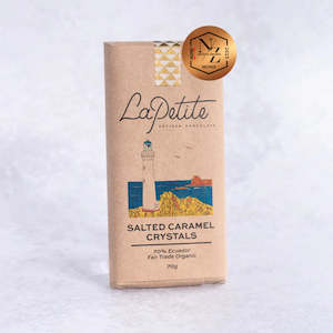 Salted Caramel Crystals Dark Chocolate <br>70% Ecuador