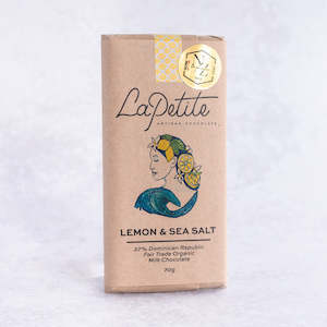 Wholesale: Lemon & Sea Salt Milk Chocolate37% Dominican Republic