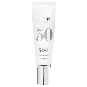 Products: Aspect Sun Hydrating Face SPF 50+ 75ml