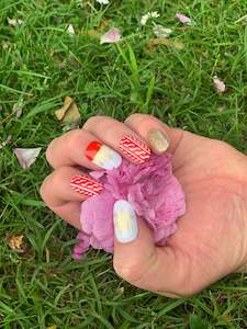 Press on nails: Frosty