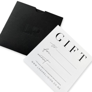 Gift Vouchers: Lash Religion Gift Voucher