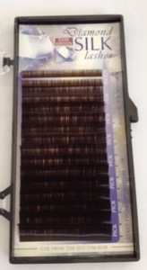 Dark Brown B Curl Mixed Tray x .20mm ⋆ Lashworx
