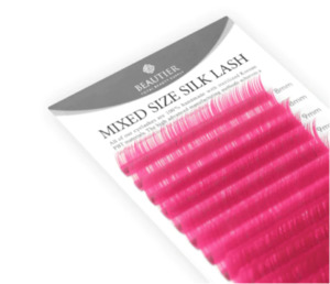 Beautier Kitty Pink C Curl .07 Mixed Lash Tray ⋆ Lashworx
