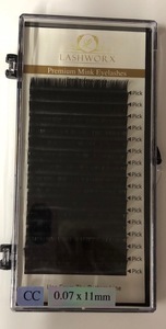 CC Curl Lash Tray x .07mm ⋆ Lashworx