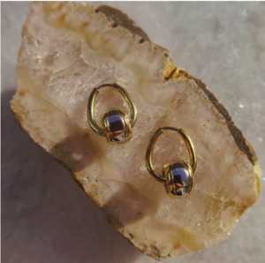 Earrings Double Barrel Love - La Station Design