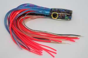 Boating: HOOKER - MEDIUM FLAT PAUA HEAD - TEASER TAIL - THE SMOKER