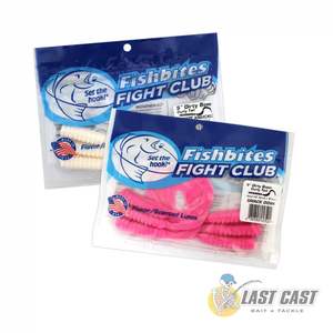 Lures: FISHBITES - FIGHT CLUB DIRTY BOXER CURLY TAIL LURES 5IN