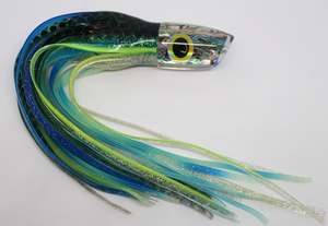 Lures: HOOKER - JUNIOR BIG SWIMMER PAUA HEAD - TEASER TAIL - KAHAWAI LUMO