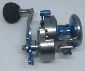 Reels: FLADEN - OMOTO VANTAGE SLOW JIGGING REEL BLUE