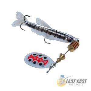 Freshwater: MEPPS - AGLIA TW MINO SHAD TREBLE SPINNER LURE SILVER