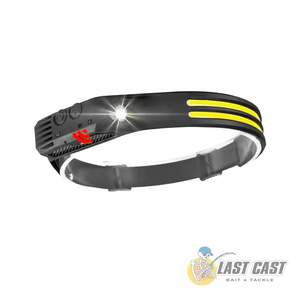 COB - RECHARGEABLE LED HEADLAMP 350 LUMENS