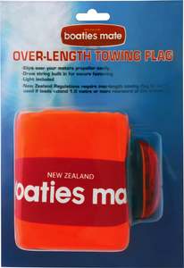 Boaties Mate: BOATIES MATE - OVER LENGTH TOWING FLAG
