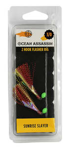 OCEAN ASSASSIN - RECURVE FLASHER RIG SUNRISE SLAYER
