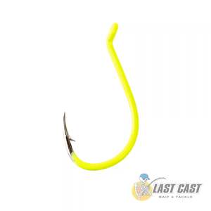 WISE ANGLER - BEAK HOOK WITH EXTRA LONG POINT IN FLUORESCENT GREEN