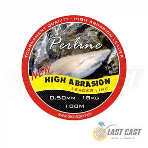 PERLINE - HIGH ABRASION LEADER LINE TRACE GREEN