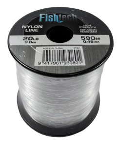 Fishing Line: FISHTECH - 1\4 POUND NYLON SPOOL