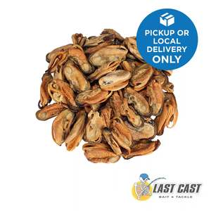 Bait: ADDICTION OUTDOORS - MUSSELS BAIT BAG FROZEN 500g