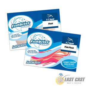FISHBITES - E-Z SQUID LONGER LASTING ARTIFICIAL BAIT