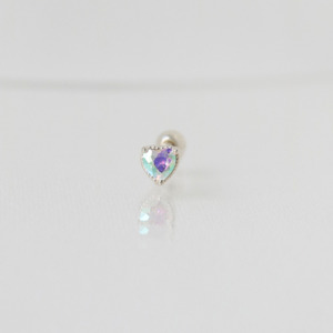 Aurora heart piercing