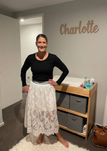 Chloe Basic Zip Long Sleeve - Black