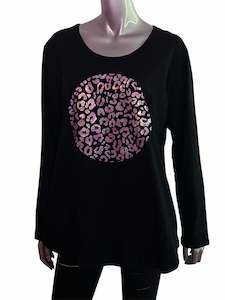 LATCH Pressed - Snake Skin Cheetah on Chloe Zip Top - XLarge