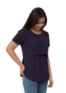 Black Items: Ruby Lift Tee - Navy