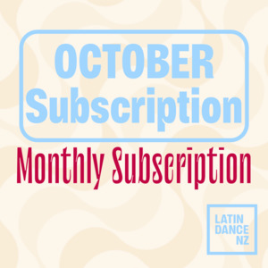 Products: Monthly Subscription - Latin Dance New Zealand Dance Studios