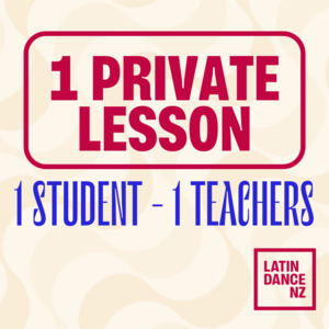 Private Lesson 1on1 - Latin Dance New Zealand Dance Studios
