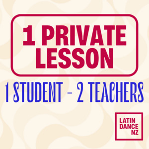 Products: Private Lesson 1on2 - Latin Dance New Zealand Dance Studios