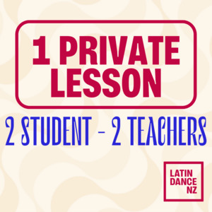 Private Lesson 2on2 - Latin Dance New Zealand Dance Studios
