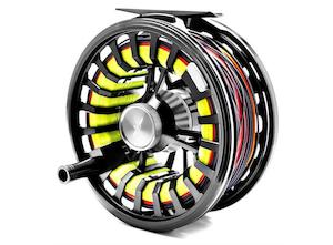 Tackle: Guideline Halo Fly Reel - Black Stealth