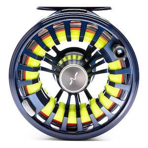 Tackle: Guideline Halo Fly Reel - Dark Grey Sapphire Blue