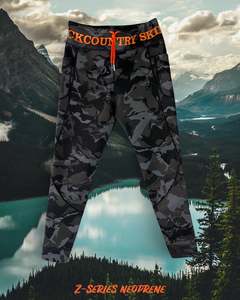 Backcountry Skinz: Z Series Neoprene Stealth Camo Pant - Unisex