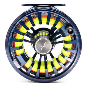 Guideline Halo Fly Reel - Dark Grey Sapphire Blue