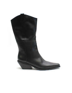 Simone Boot: Mid Simone Boot - Black