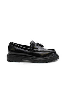 All: Isla Tassel Loafer - Black