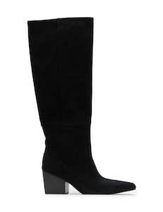Leone Knee High Boot - Suede