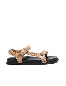 All 1: Elke Braided Sandal - Nude