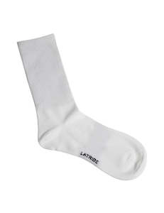 Socks: Essential Sock Mid - White