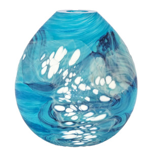 Large Volcanic Teardrop: Huka Falls Teardrop Large 11339