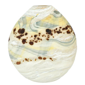 Large Volcanic Teardrop: Steamy Landscape Teardrop Large 11342