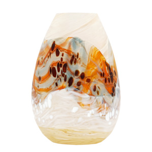 Medium Teardrops: Steamy Landscape Teardrop Medium