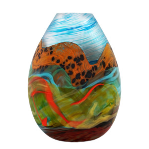 Rainbow Mountain Teardrop Medium