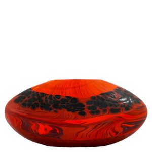 Fiery Bright Mountain River Stone