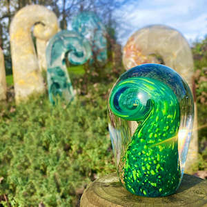 Kiwiana: Koru Paperweight Large