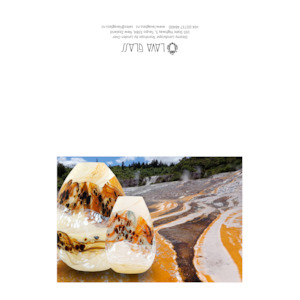 Steamy Landscape Greeting Card