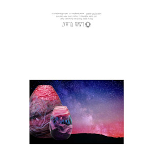 Starry Night Greeting Card